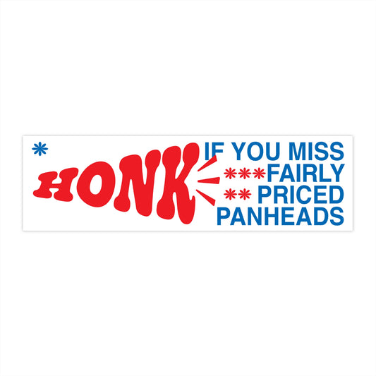 Honk If You Missed Fairly Priced Panheads